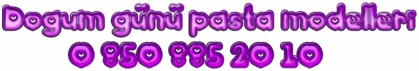 Do�um g�n� pasta modelleri